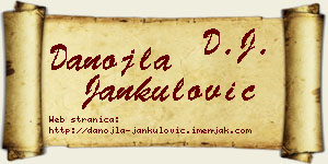 Danojla Jankulović vizit kartica